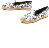 Thumbnail for your product : Tory Burch Riviera Printed Flat Espadrilles