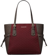 Thumbnail for your product : MICHAEL Michael Kors EW Voyager Monogram Tote