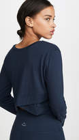 Thumbnail for your product : Beyond Yoga Back Out Cropped Pullover Tee