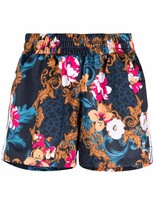 Thumbnail for your product : adidas Floral-Print Shorts