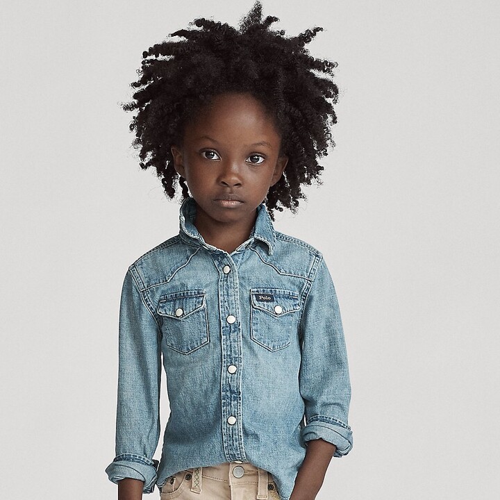 Polo Ralph Lauren Blue Girls' Clothing | Shop the world's largest 