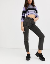 Thumbnail for your product : Noisy May high waist ankle grazer jeans