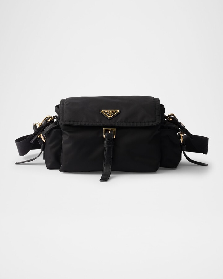Prada Explore Medium Re-Nylon Shoulder Bag