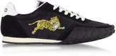 Thumbnail for your product : Kenzo Black Nylon and Suede Move Men's Sneakers