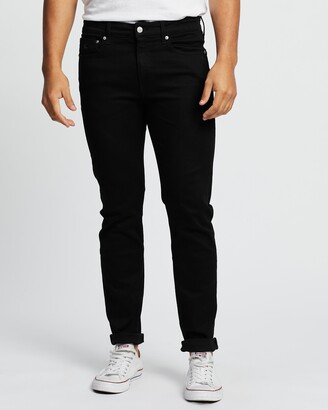 Calvin Klein Jeans Men's Black Slim - Slim Taper Jeans