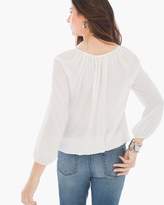 Thumbnail for your product : Chico's Everyday Peasant Top