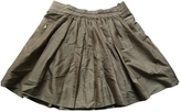 Thumbnail for your product : Mulberry Khaki Cotton Skirt