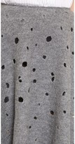 Thumbnail for your product : J.W.Anderson Perforated Wool A-Line Skirt