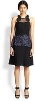 Thumbnail for your product : 3.1 Phillip Lim Mesh/Lace-Paneled Dress