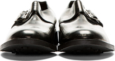 Thumbnail for your product : Comme des Garcons Homme Plus Black Distressed Buckle Shoes