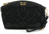 Thumbnail for your product : Prada embroidered quilted beauty case