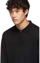 Thumbnail for your product : BOSS Black Silk T-Eberto Knitted Polo
