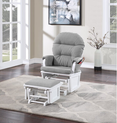 Madison Glider with Ottoman