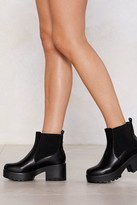 Thumbnail for your product : Nasty Gal Walk a Mile in Our Shoes Chunky Boot
