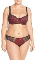 Thumbnail for your product : Elomi Plus Size Women's 'Anushka' Lace Thong
