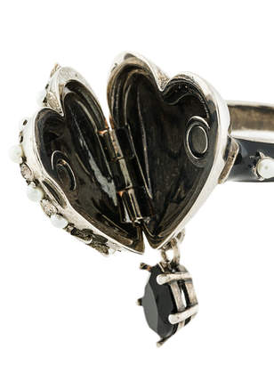 Alexander McQueen Heart Locket ring