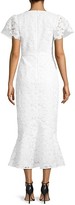 Thumbnail for your product : Shoshanna Cereza Lace Flounce Dress