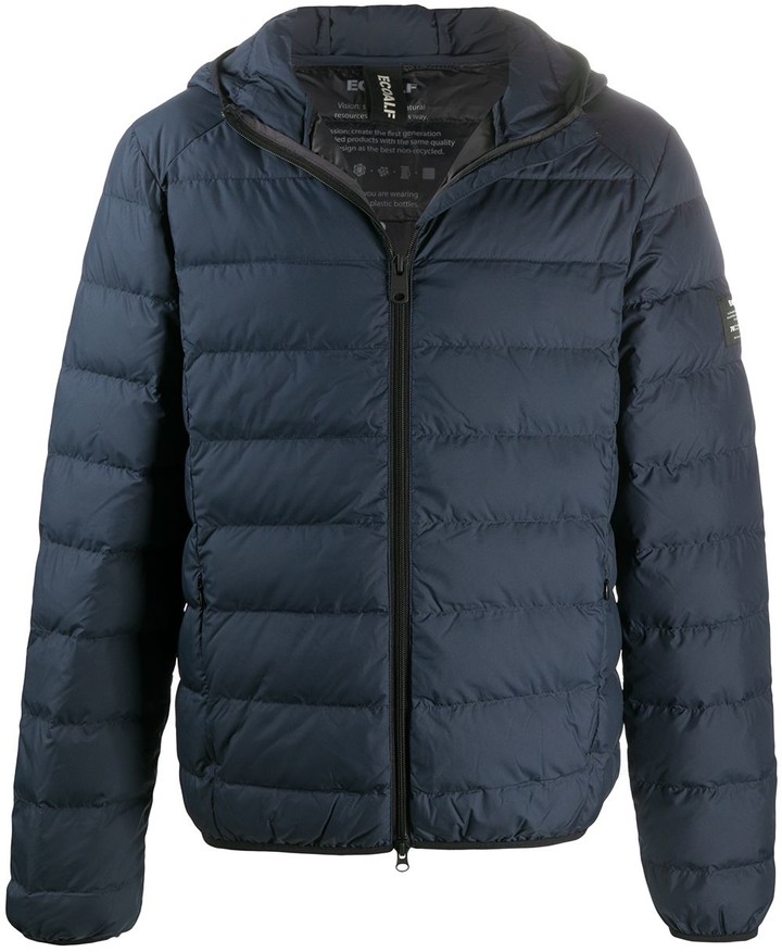 Ecoalf Hooded Puffer Jacket - ShopStyle Outerwear