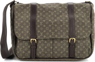 Louis Vuitton 2003 Pre-owned Mini Lin Mary Kate Clutch Bag - Green