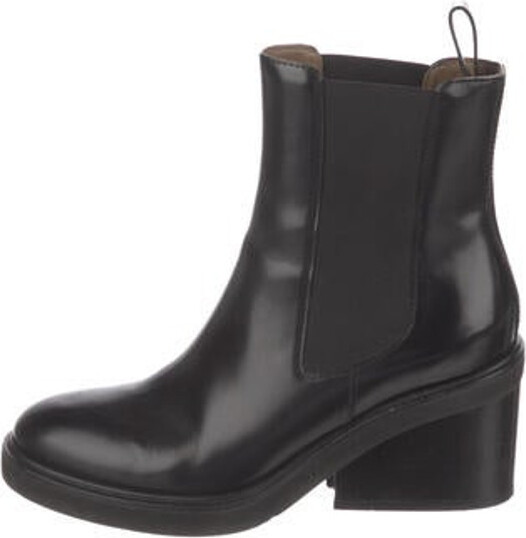 harrema leather chelsea boots
