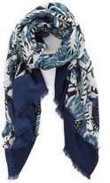 Thumbnail for your product : Tory Burch 'Bird of Paradise' Wool Scarf