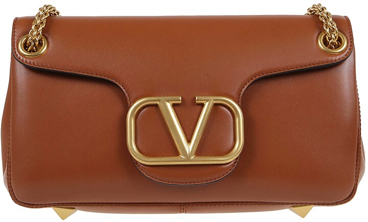 Valentino Brown Handbags | Shop the world's largest collection of fashion |  ShopStyle