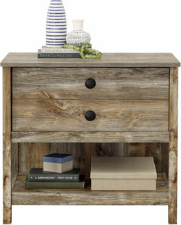 Ophelia & Co. Farmhouse Filing Cabinet With One Storage Drawer And Shelf