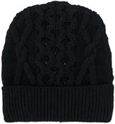 Thumbnail for your product : Maison Margiela cable knit beanie