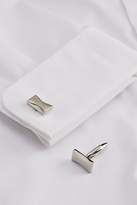 Thumbnail for your product : Next Mens Silver Tone Rectangular Cufflinks