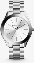 Thumbnail for your product : Michael Kors Slim Runway Silver-Tone Watch