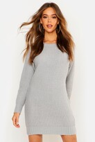 Thumbnail for your product : boohoo Soft Knitted Sweater Dress