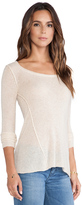 Thumbnail for your product : Autumn Cashmere Twist Seam Scoop Sweater