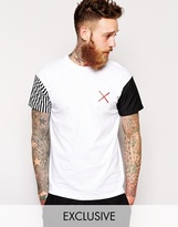 Thumbnail for your product : Reclaimed Vintage X T-Shirt with Contrasting Sleeves