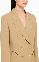 Thumbnail for your product : BLAZÉ MILANO Camel double-breasted jacket