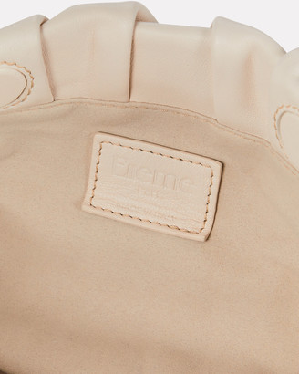 Elleme Vague Pleated Leather Shoulder Bag