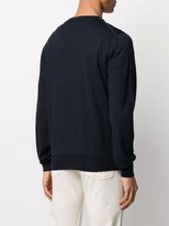 Thumbnail for your product : Brioni Long-Sleeve Fitted Jumper