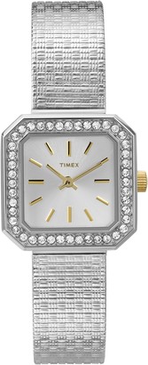 Timex T2P552 Classics-Women's Quartz Analogue Watch-White Face-Silver Bracelet other