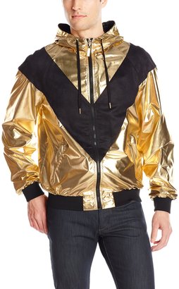 Versace Jeans Men's Full Zip Gold Jacket