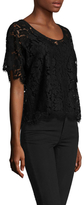 Thumbnail for your product : Plenty by Tracy Reese Lace Scoopneck Tee