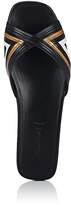 Thumbnail for your product : Alumnae Women's Mignon Metallic Leather Slide Sandals