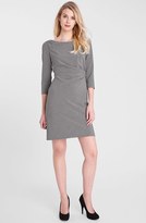 Thumbnail for your product : Tahari Buckle Detail Stretch Sheath Dress