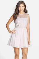 Thumbnail for your product : As U Wish Sequin Bodice Ballerina Dress (Juniors)