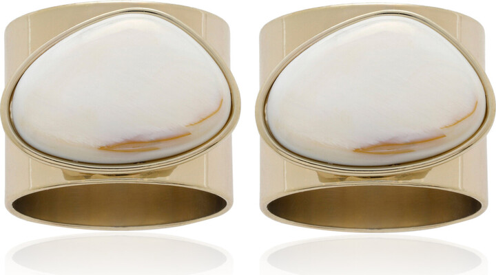 Joanna Buchanan of-Two Shell Napkin RingsBuchanan