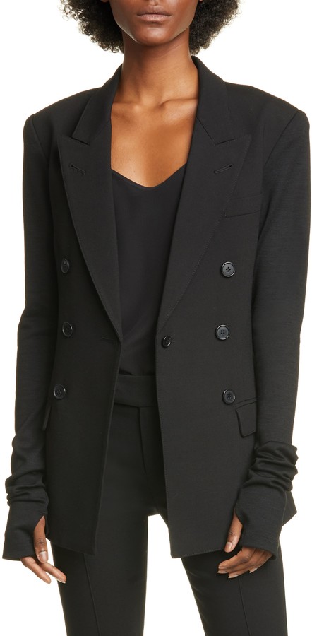 smythe not a double breasted blazer