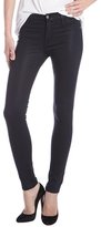 Thumbnail for your product : James Jeans navy coated stretch 'Twiggy' skinny jeans