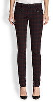 Thumbnail for your product : Joe's Jeans Plaid Skinny Jeans