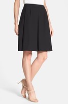 Thumbnail for your product : Classiques Entier 'Edie' Textured Pleated Skirt