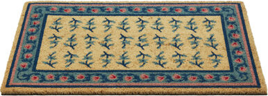 Home Furnishings by Larry Traverso Jacqueline Doormat 18x30