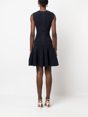 Alaïa Pre-Owned 2000s Flared Knitted Dress
