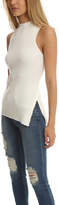 Thumbnail for your product : 3.1 Phillip Lim Ribbed Side-Slit Tank
